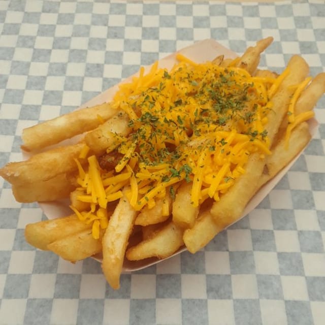 Vegan Truffle Fries:.