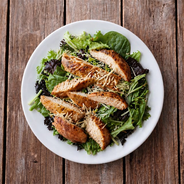 Chicken Caesar Salad:.
