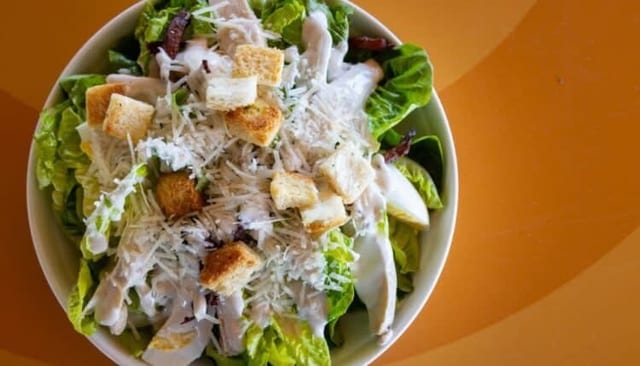 Chicken Caesar Salad:.